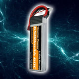 3S 6500mAh 60C RC T/DEANS Lipo Battery