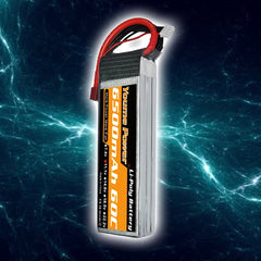 3S 6500mAh 60C RC T/DEANS Lipo Battery